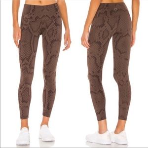 Varley Estrella Leggings in Bracken Snake